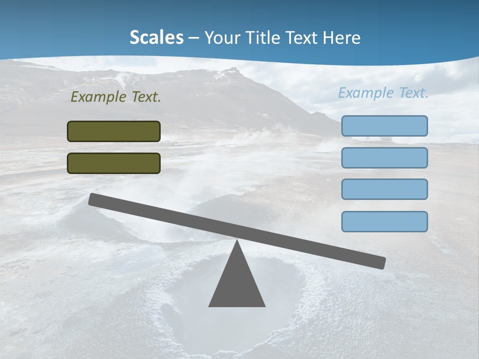 Dramatic Lava Attraction PowerPoint Template