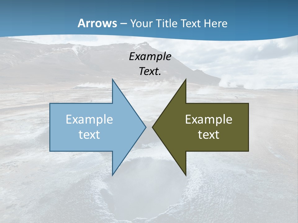 Dramatic Lava Attraction PowerPoint Template