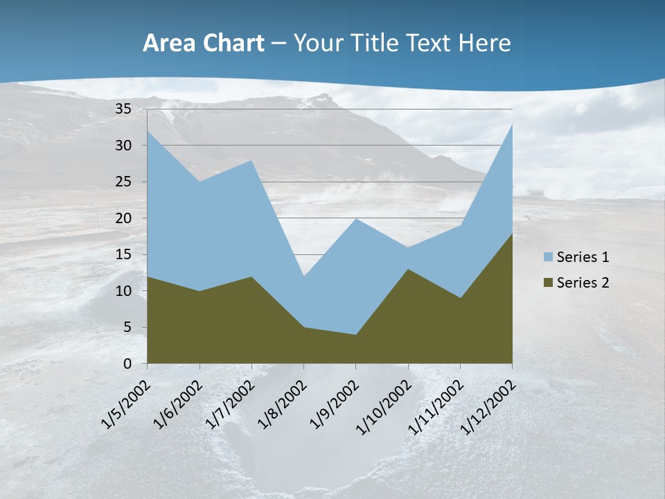Dramatic Lava Attraction PowerPoint Template