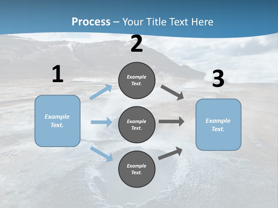 Dramatic Lava Attraction PowerPoint Template