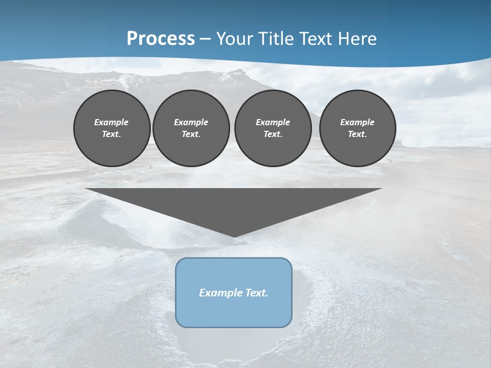 Dramatic Lava Attraction PowerPoint Template