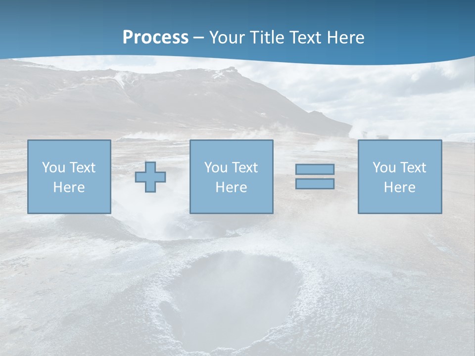 Dramatic Lava Attraction PowerPoint Template