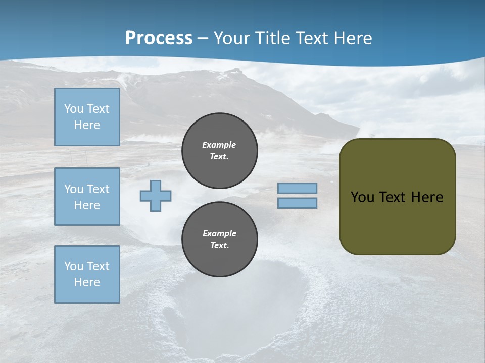Dramatic Lava Attraction PowerPoint Template
