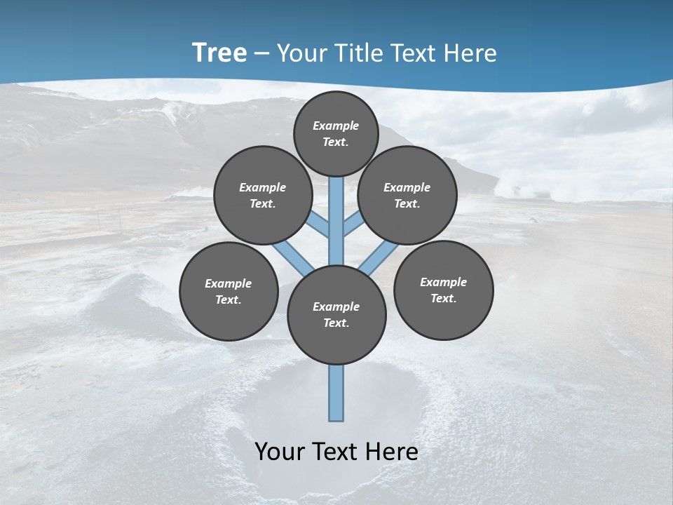 Dramatic Lava Attraction PowerPoint Template