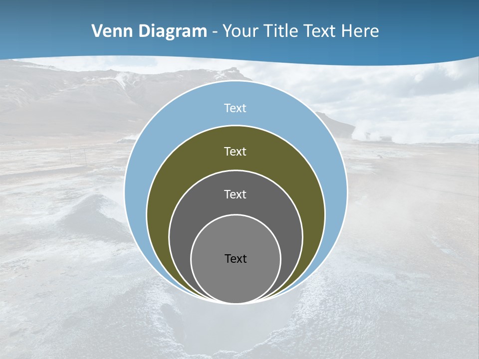 Dramatic Lava Attraction PowerPoint Template