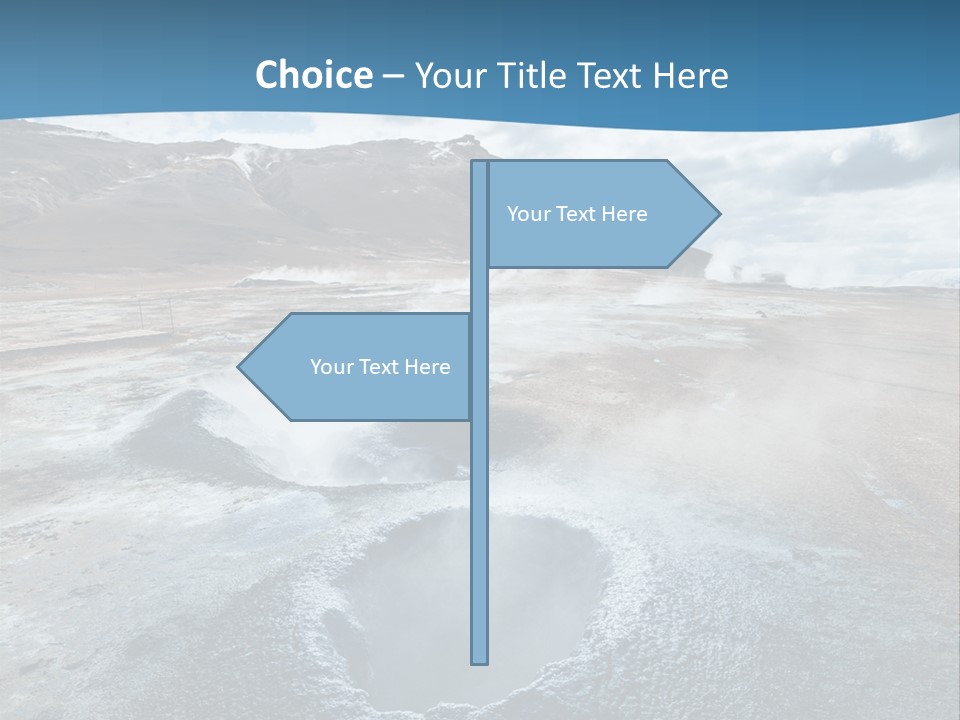 Dramatic Lava Attraction PowerPoint Template