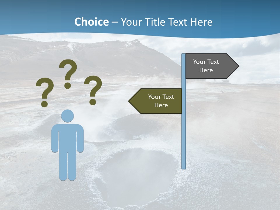 Dramatic Lava Attraction PowerPoint Template