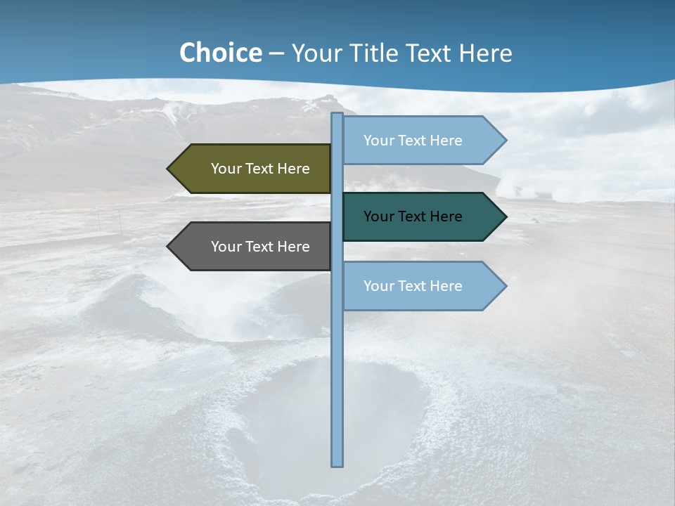 Dramatic Lava Attraction PowerPoint Template