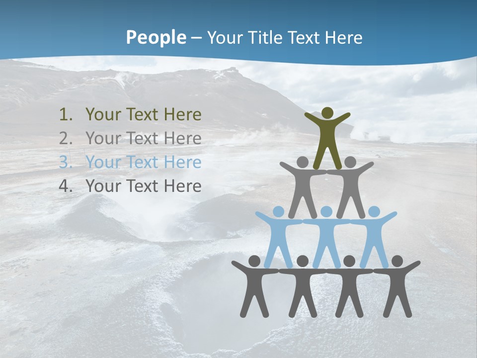 Dramatic Lava Attraction PowerPoint Template