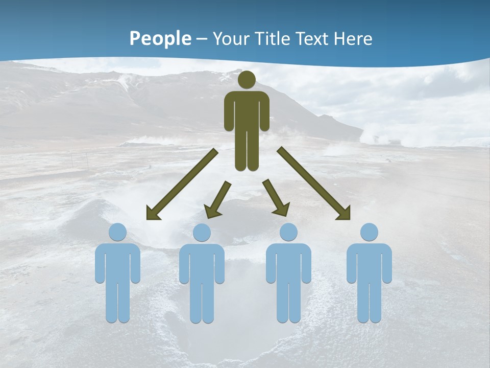 Dramatic Lava Attraction PowerPoint Template