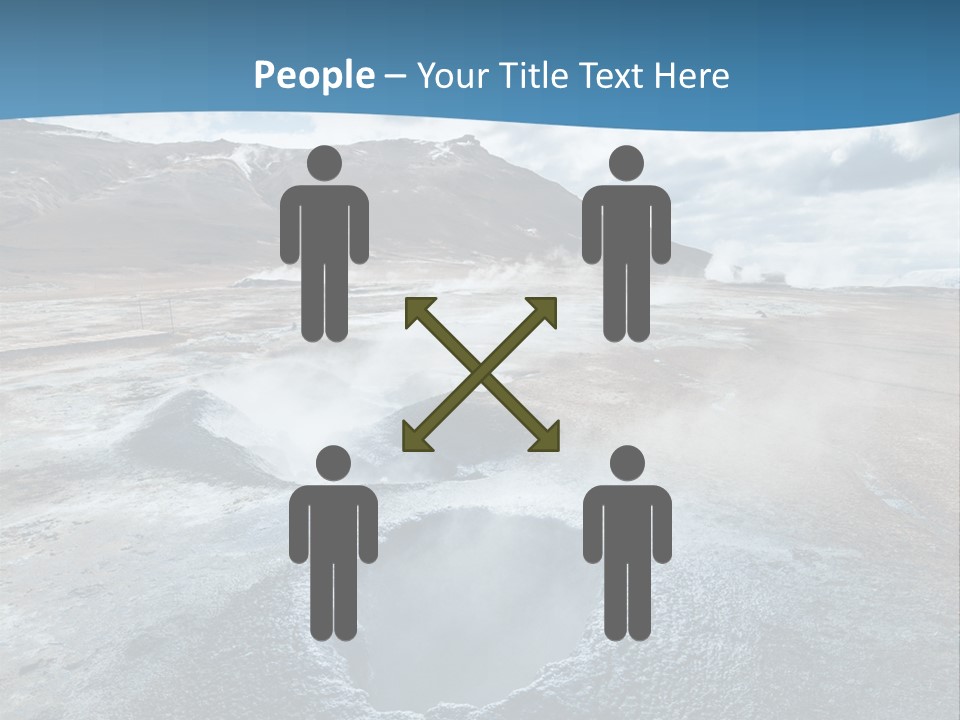 Dramatic Lava Attraction PowerPoint Template