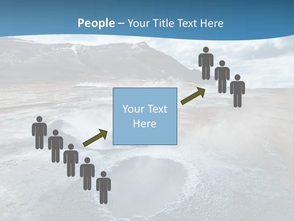 Dramatic Lava Attraction PowerPoint Template