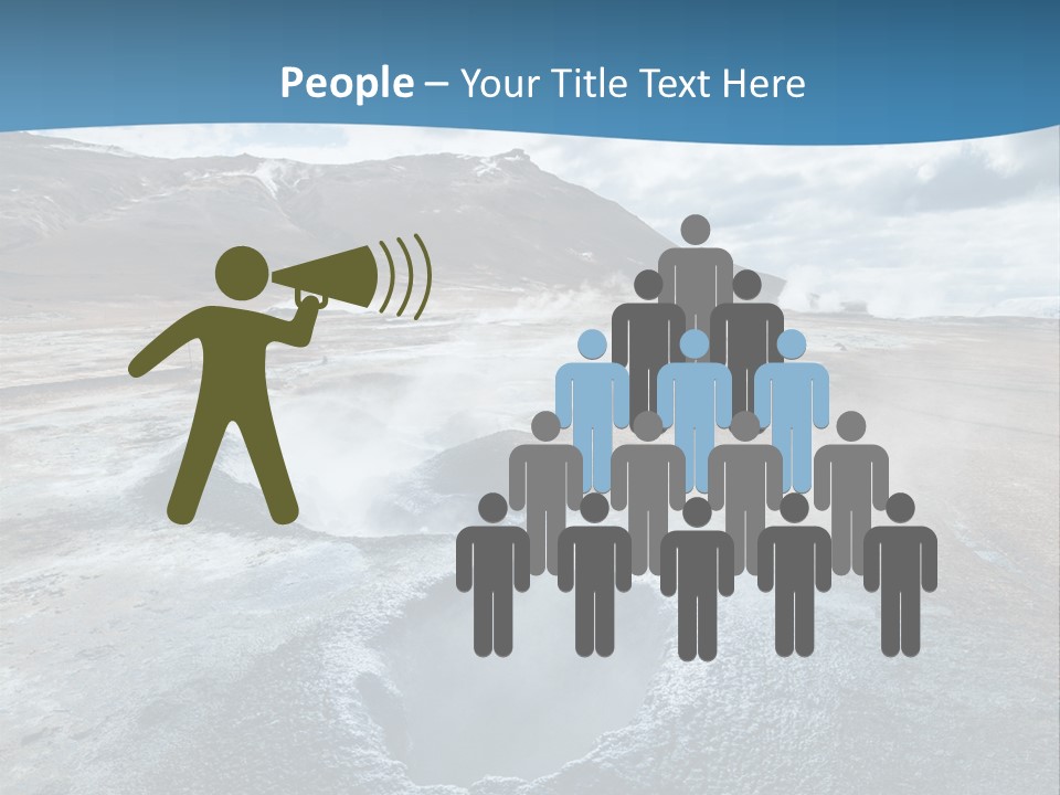 Dramatic Lava Attraction PowerPoint Template