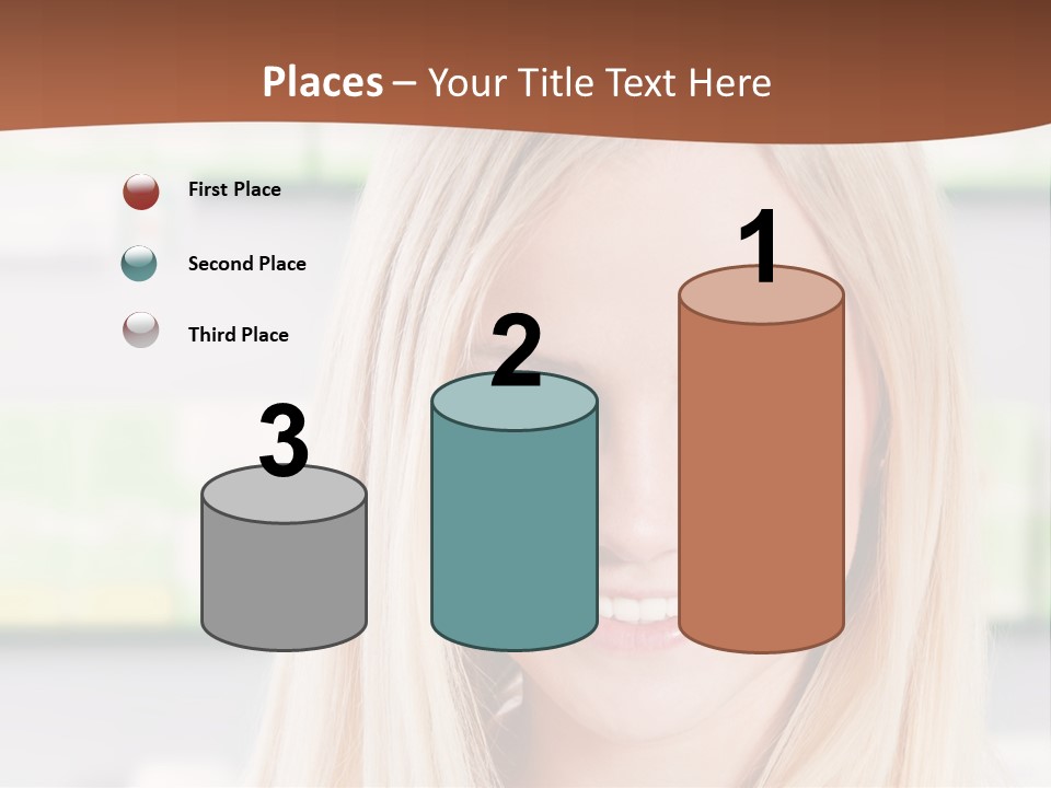 Health Issues Caucasian Pharmacist PowerPoint Template
