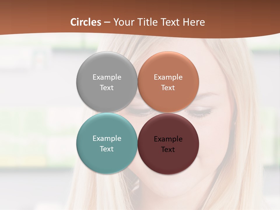 Health Issues Caucasian Pharmacist PowerPoint Template