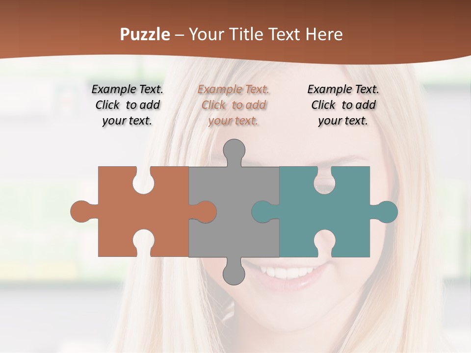 Health Issues Caucasian Pharmacist PowerPoint Template