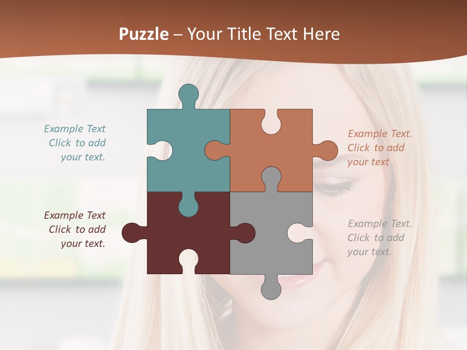 Health Issues Caucasian Pharmacist PowerPoint Template