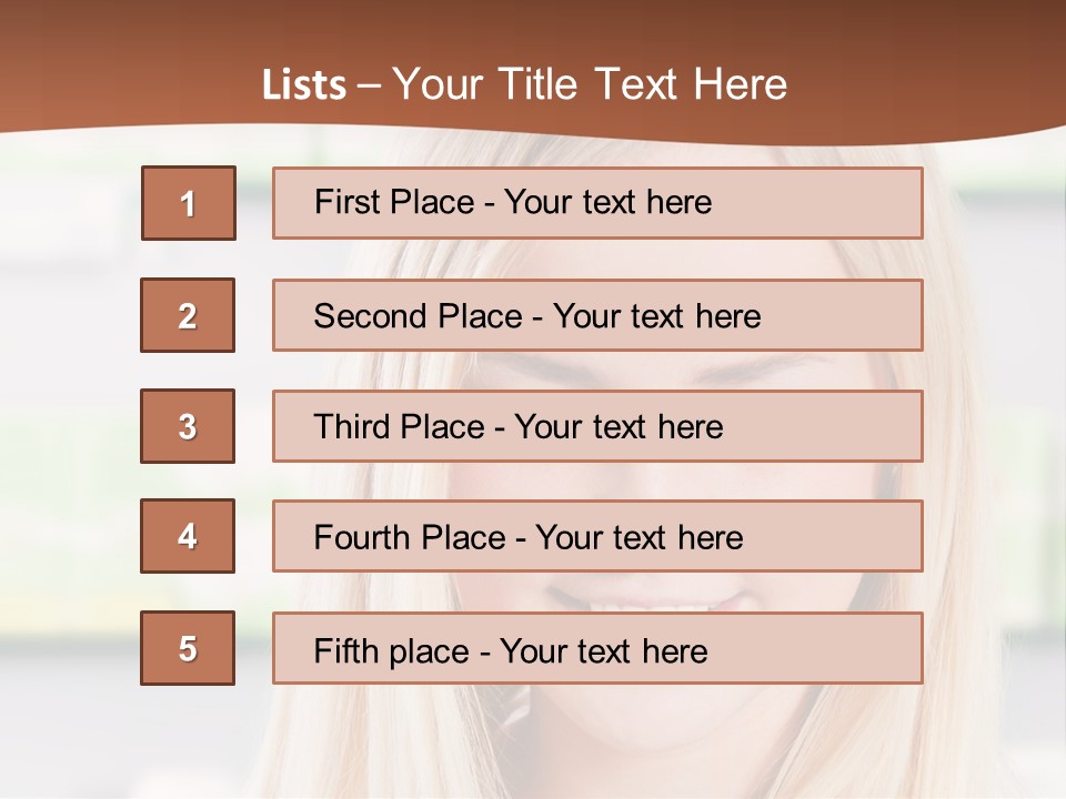 Health Issues Caucasian Pharmacist PowerPoint Template