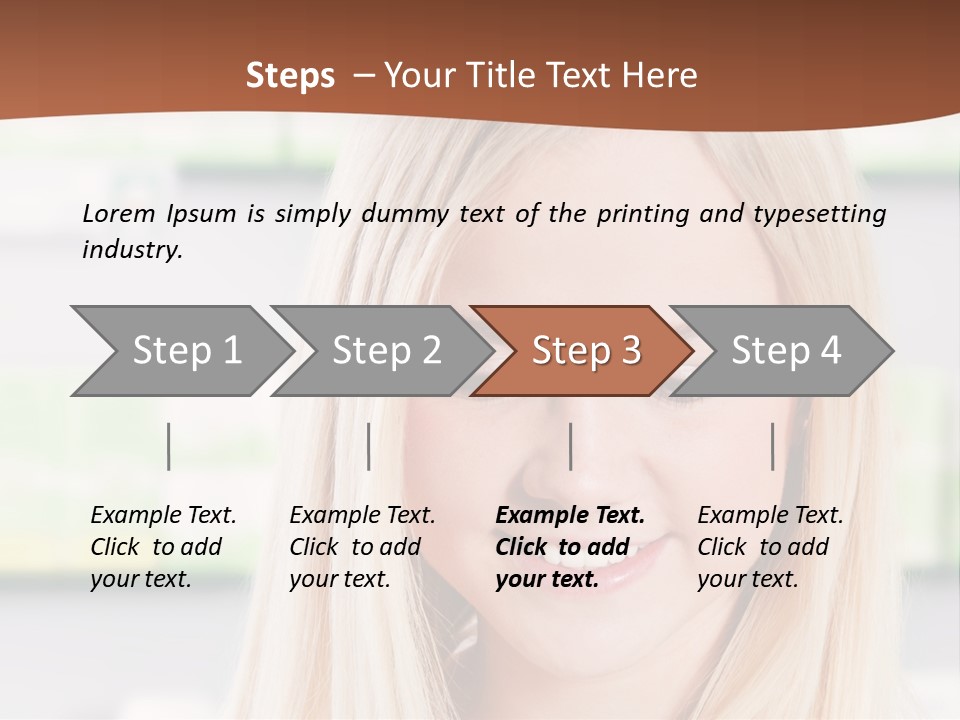Health Issues Caucasian Pharmacist PowerPoint Template