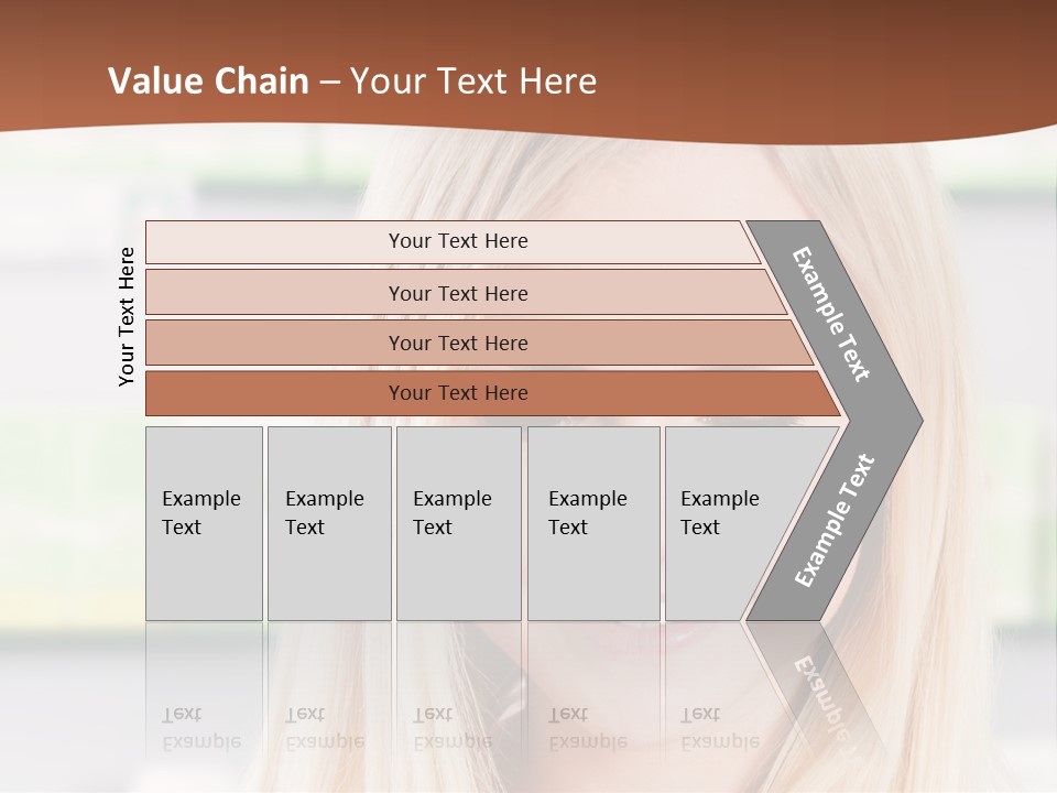 Health Issues Caucasian Pharmacist PowerPoint Template