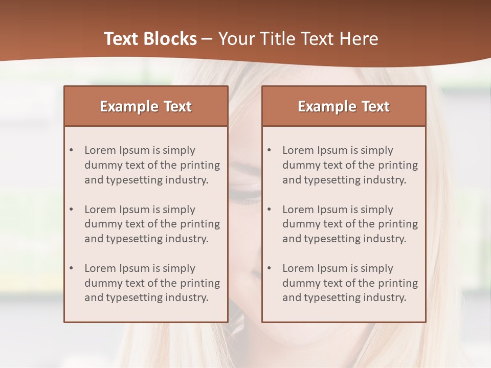 Health Issues Caucasian Pharmacist PowerPoint Template