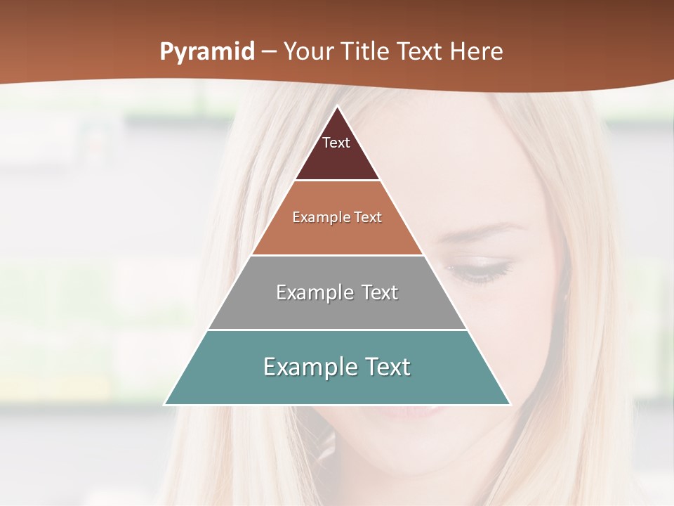 Health Issues Caucasian Pharmacist PowerPoint Template