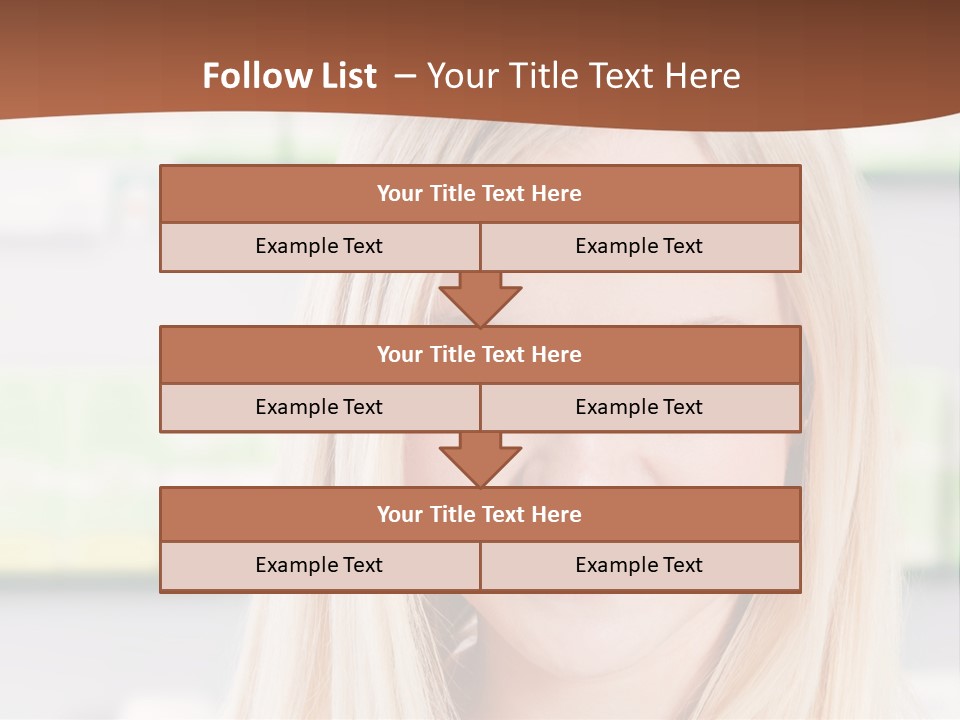 Health Issues Caucasian Pharmacist PowerPoint Template