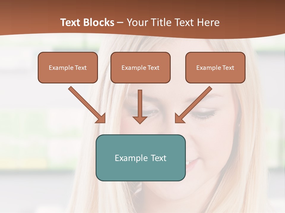 Health Issues Caucasian Pharmacist PowerPoint Template