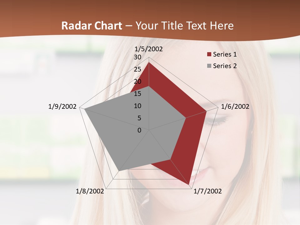 Health Issues Caucasian Pharmacist PowerPoint Template