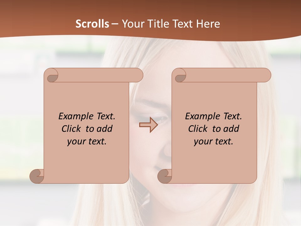 Health Issues Caucasian Pharmacist PowerPoint Template