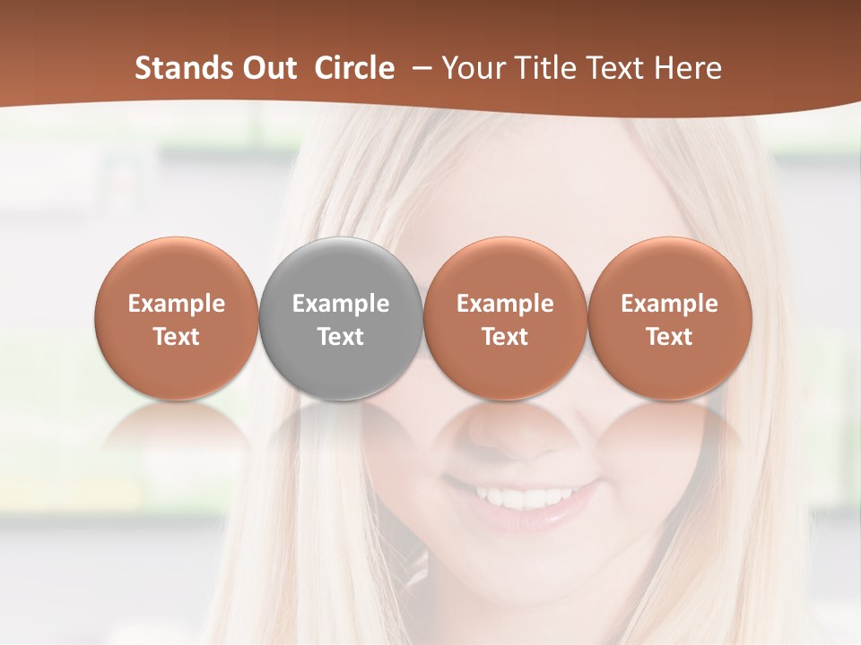 Health Issues Caucasian Pharmacist PowerPoint Template