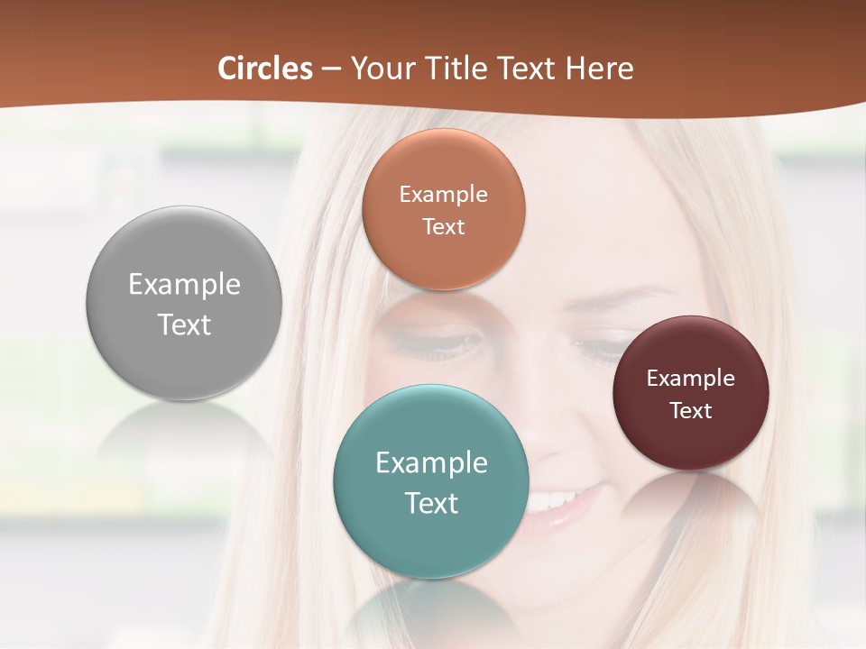 Health Issues Caucasian Pharmacist PowerPoint Template