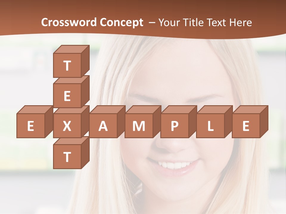 Health Issues Caucasian Pharmacist PowerPoint Template