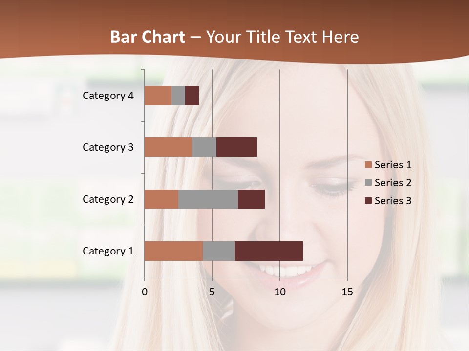 Health Issues Caucasian Pharmacist PowerPoint Template