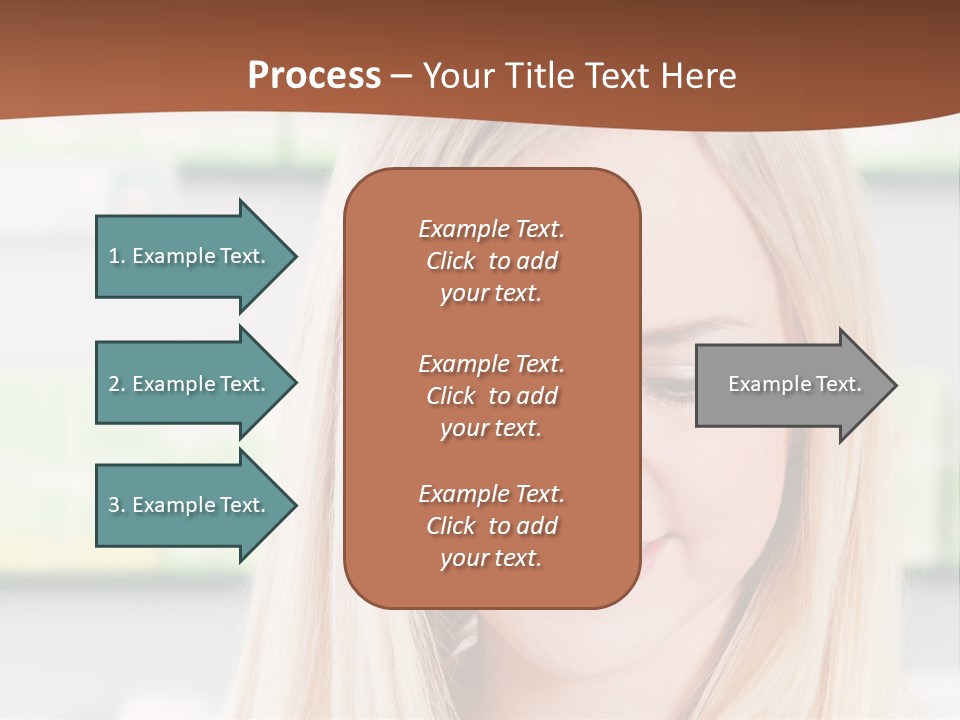 Health Issues Caucasian Pharmacist PowerPoint Template