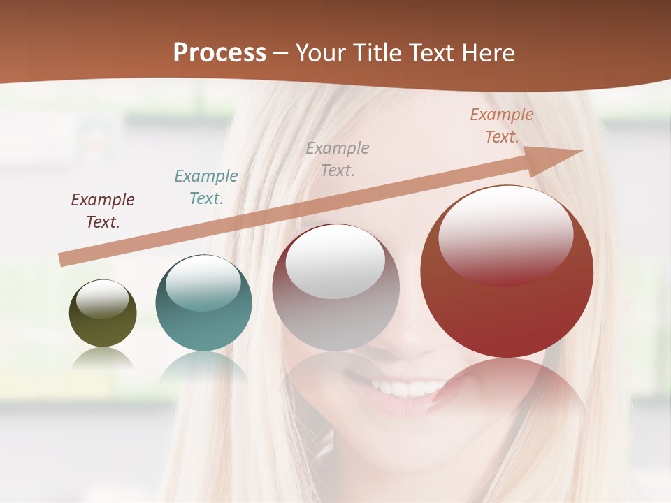 Health Issues Caucasian Pharmacist PowerPoint Template