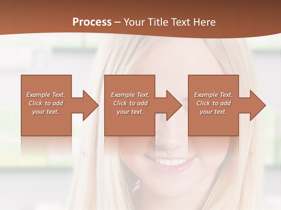 Health Issues Caucasian Pharmacist PowerPoint Template