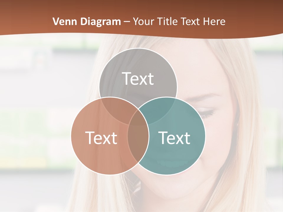 Health Issues Caucasian Pharmacist PowerPoint Template