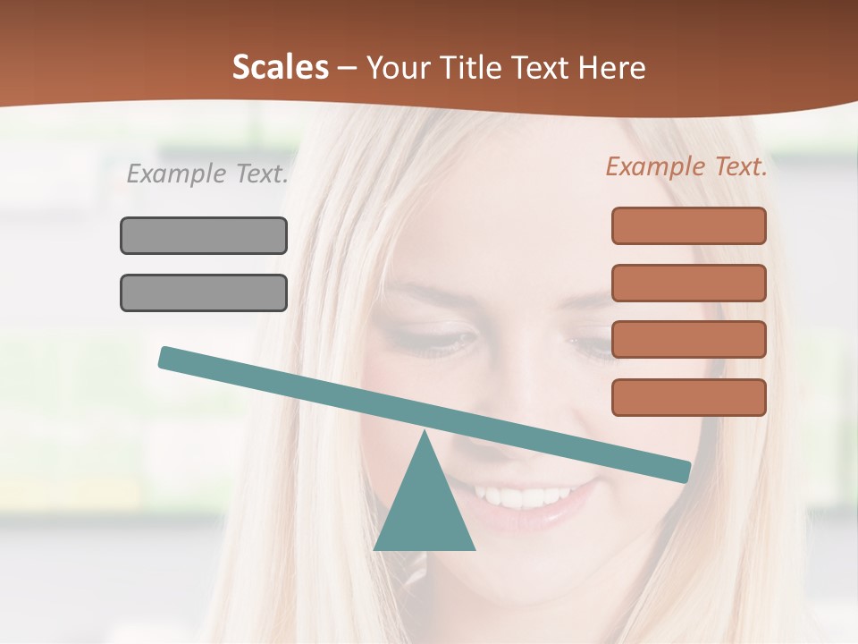Health Issues Caucasian Pharmacist PowerPoint Template