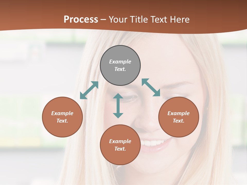 Health Issues Caucasian Pharmacist PowerPoint Template