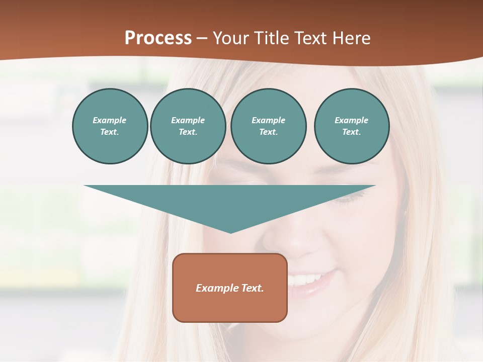 Health Issues Caucasian Pharmacist PowerPoint Template