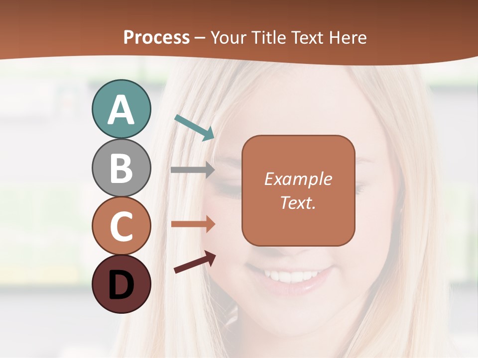 Health Issues Caucasian Pharmacist PowerPoint Template