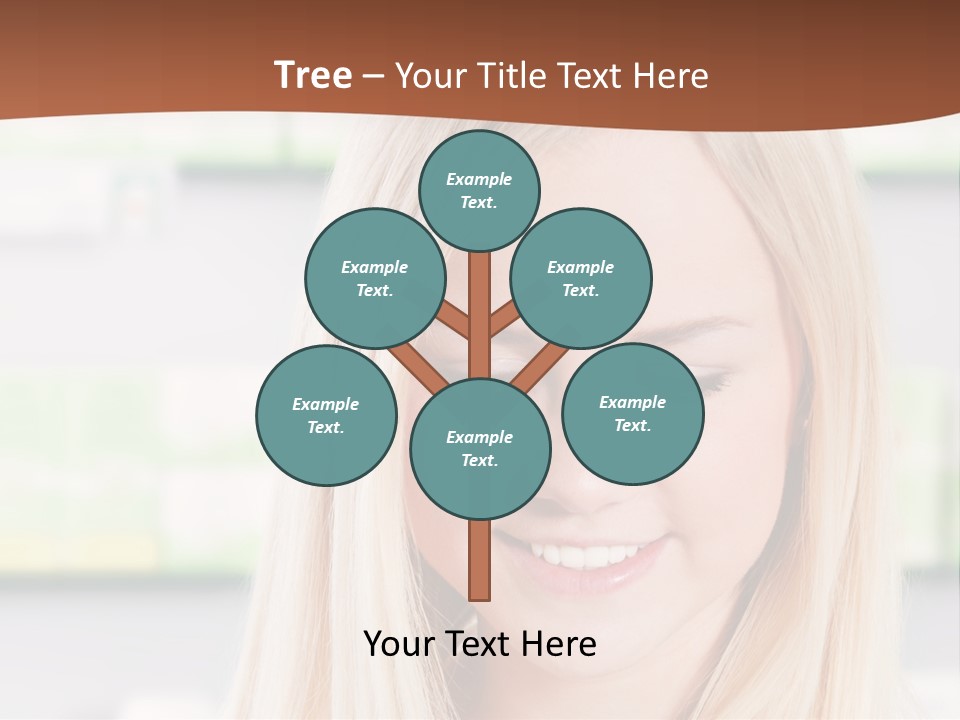 Health Issues Caucasian Pharmacist PowerPoint Template