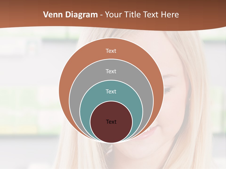 Health Issues Caucasian Pharmacist PowerPoint Template