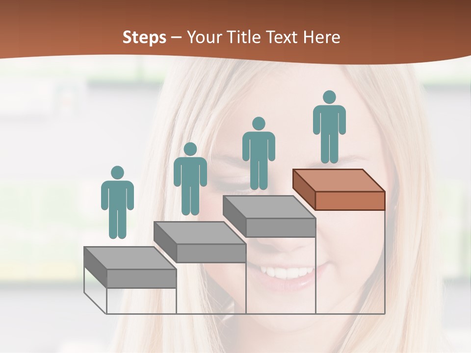 Health Issues Caucasian Pharmacist PowerPoint Template