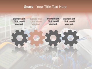 Expertise Energy Circuit PowerPoint Template