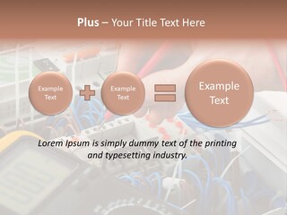 Expertise Energy Circuit PowerPoint Template
