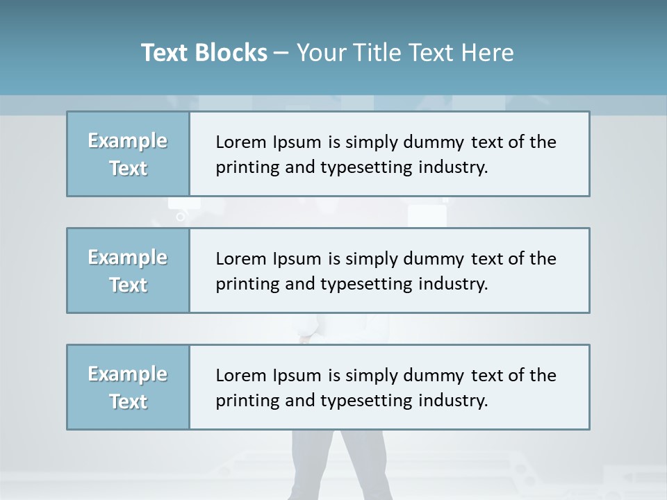 Network Message Background PowerPoint Template
