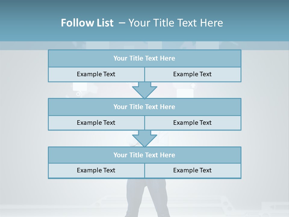 Network Message Background PowerPoint Template