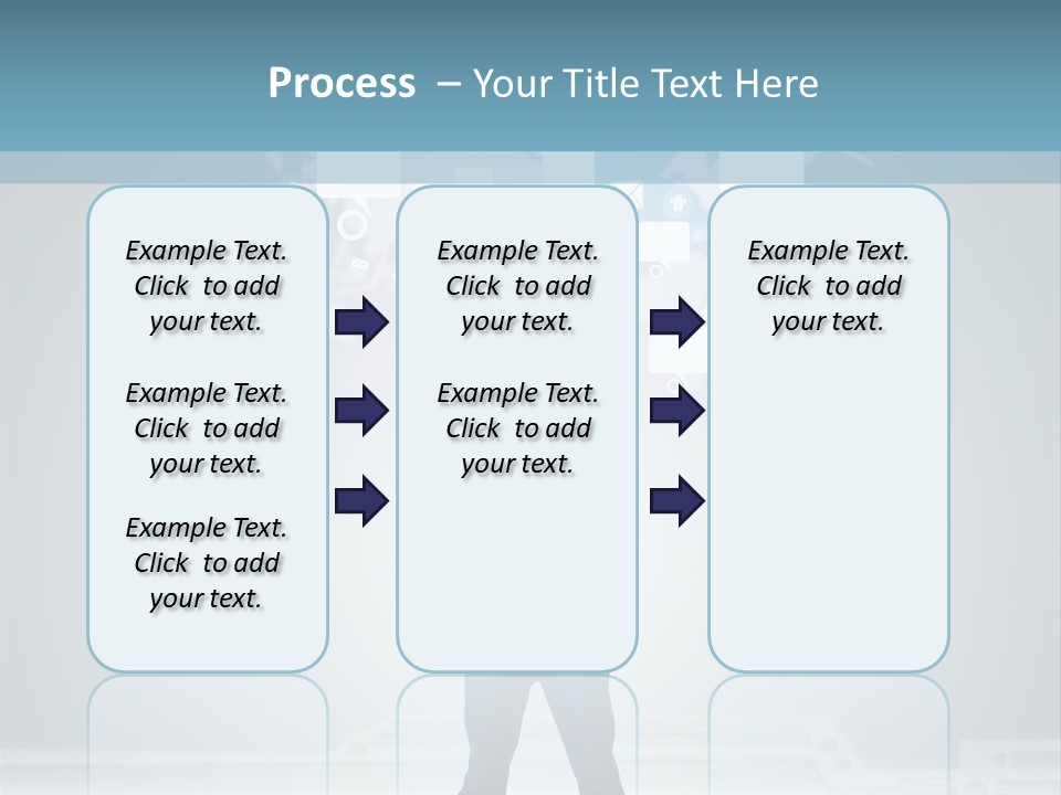Network Message Background PowerPoint Template